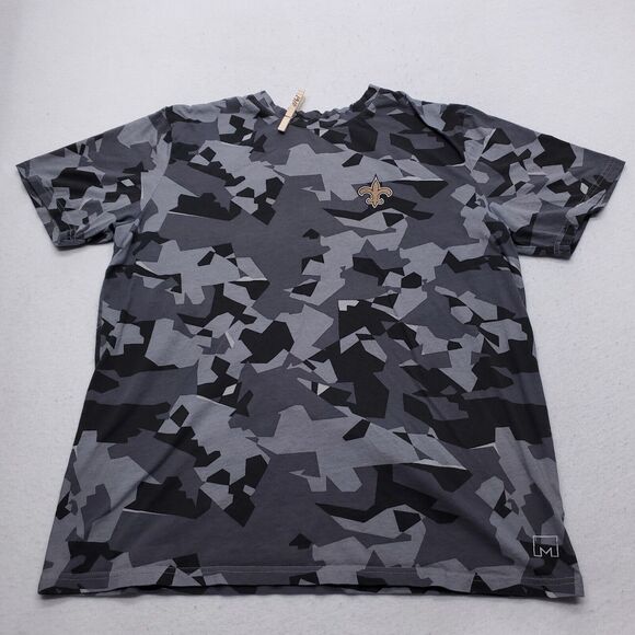 MSX by Michael Strahan Casual Pullover Graphic T Shirt Mens Size Large L Gray - Picture 2 of 8